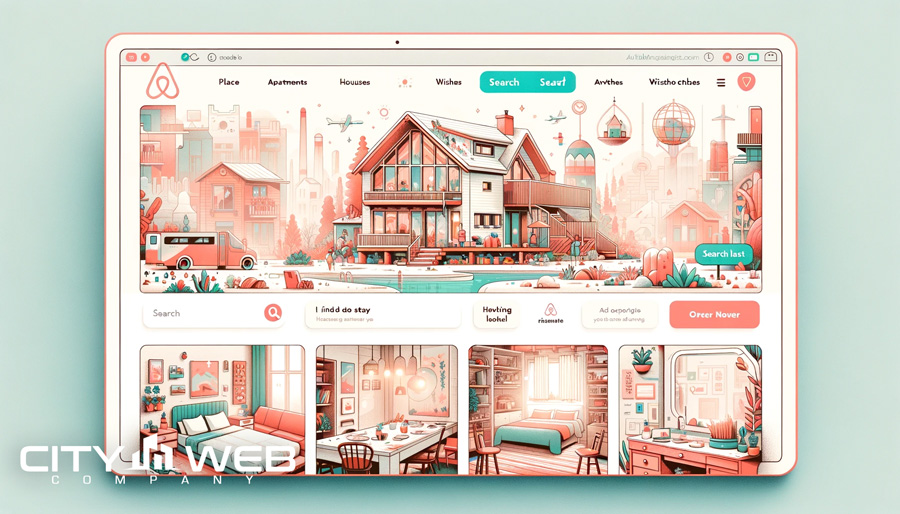 AirBNB Travel Website Design