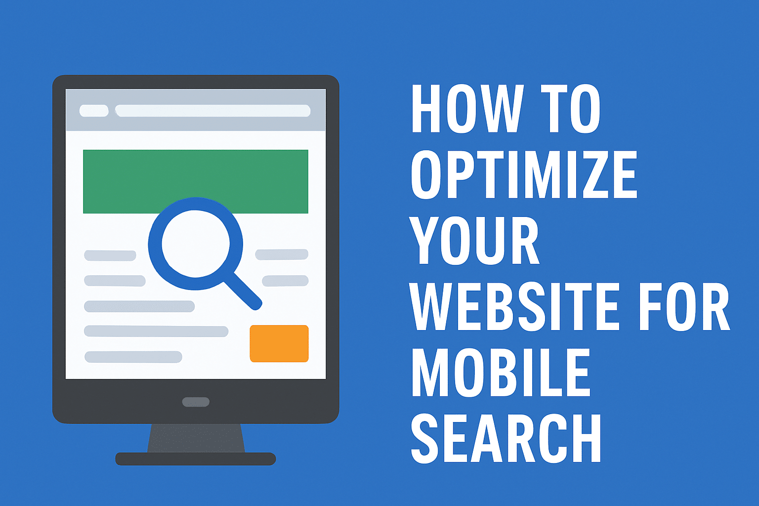 How to Optimize Your Website for Mobile Search