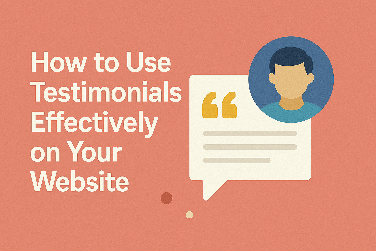 How to use testimonials effectively on your website