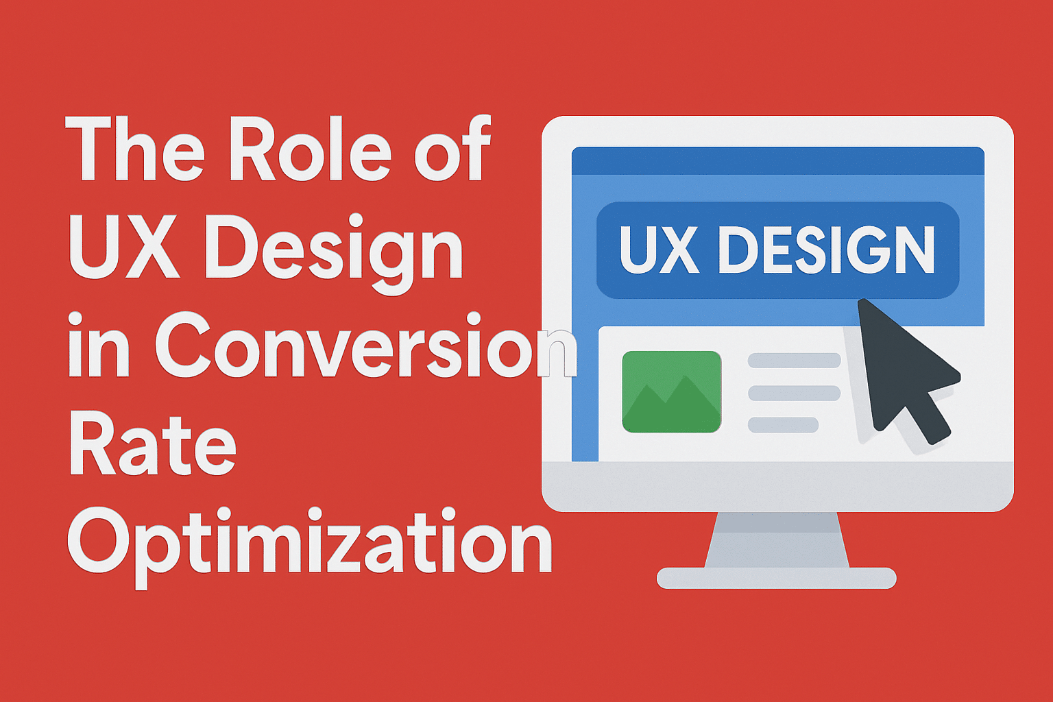 The Role of UX Design in Conversion Rate Optimization