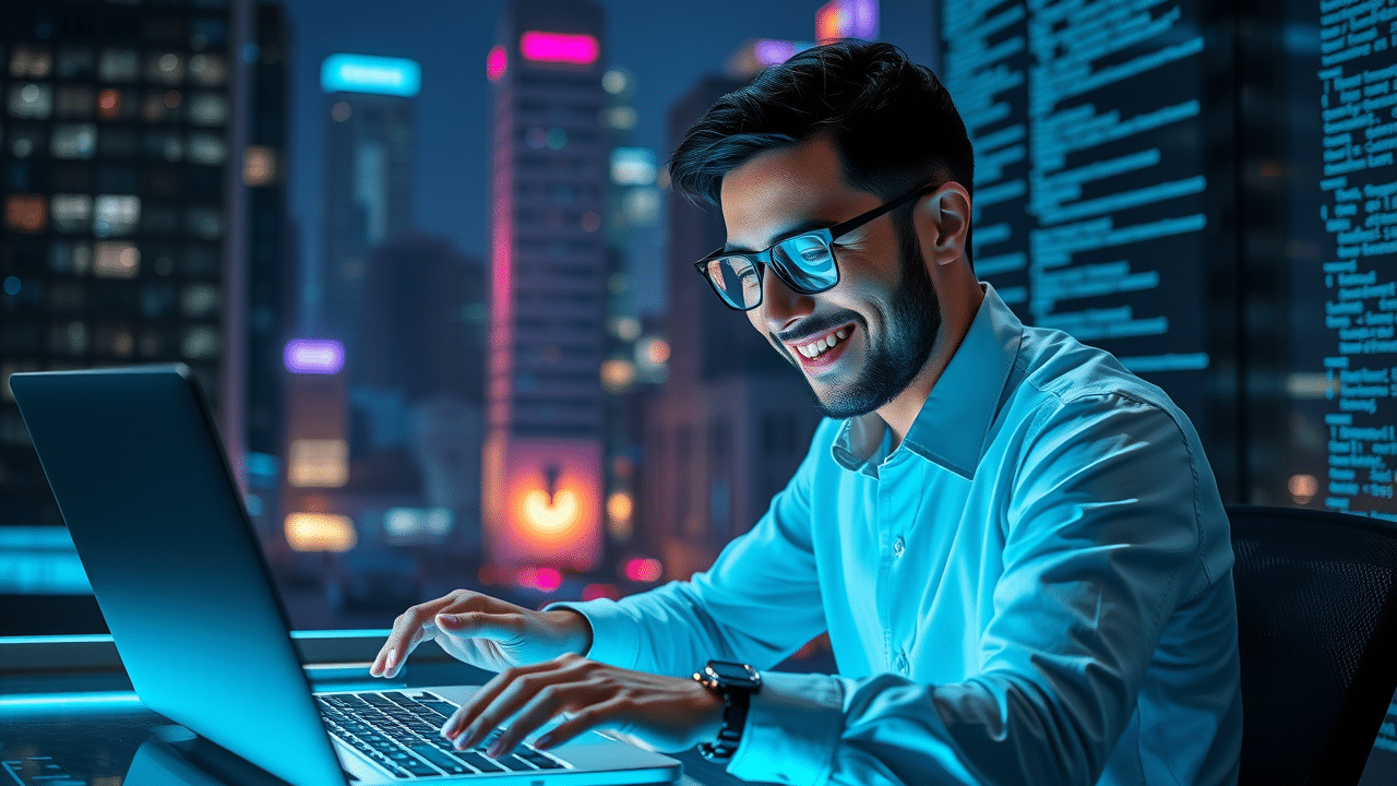Digital marketing strategist implementing schema markup for local business search