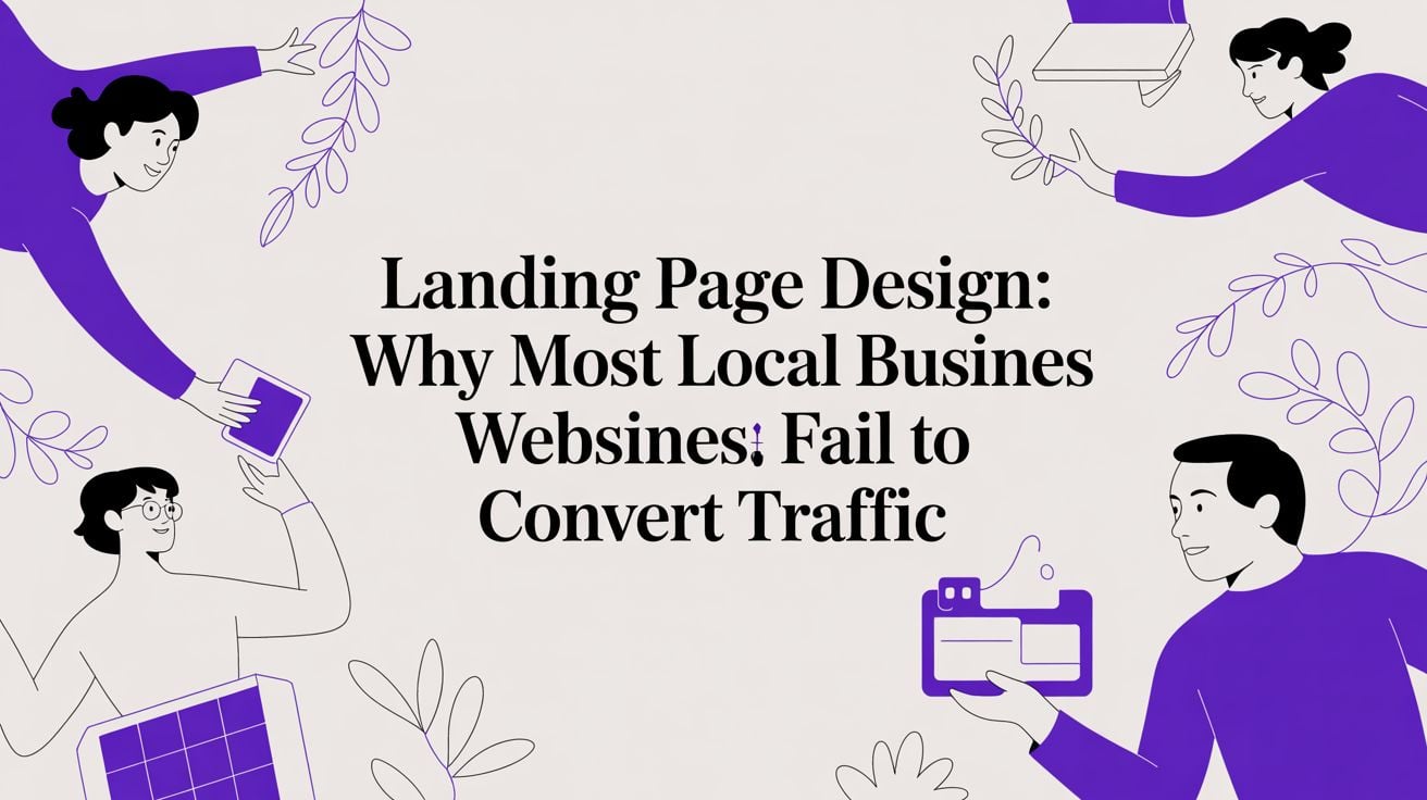 Landing Page Design: Why Most Local Business Websites Fail to Convert Traffic