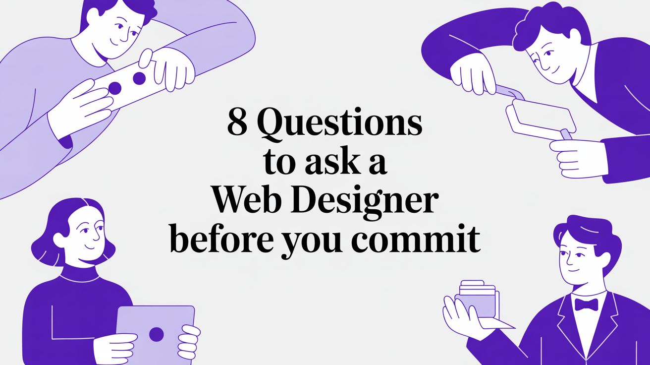 8 Questions to Ask a Web Designer Before You Commit