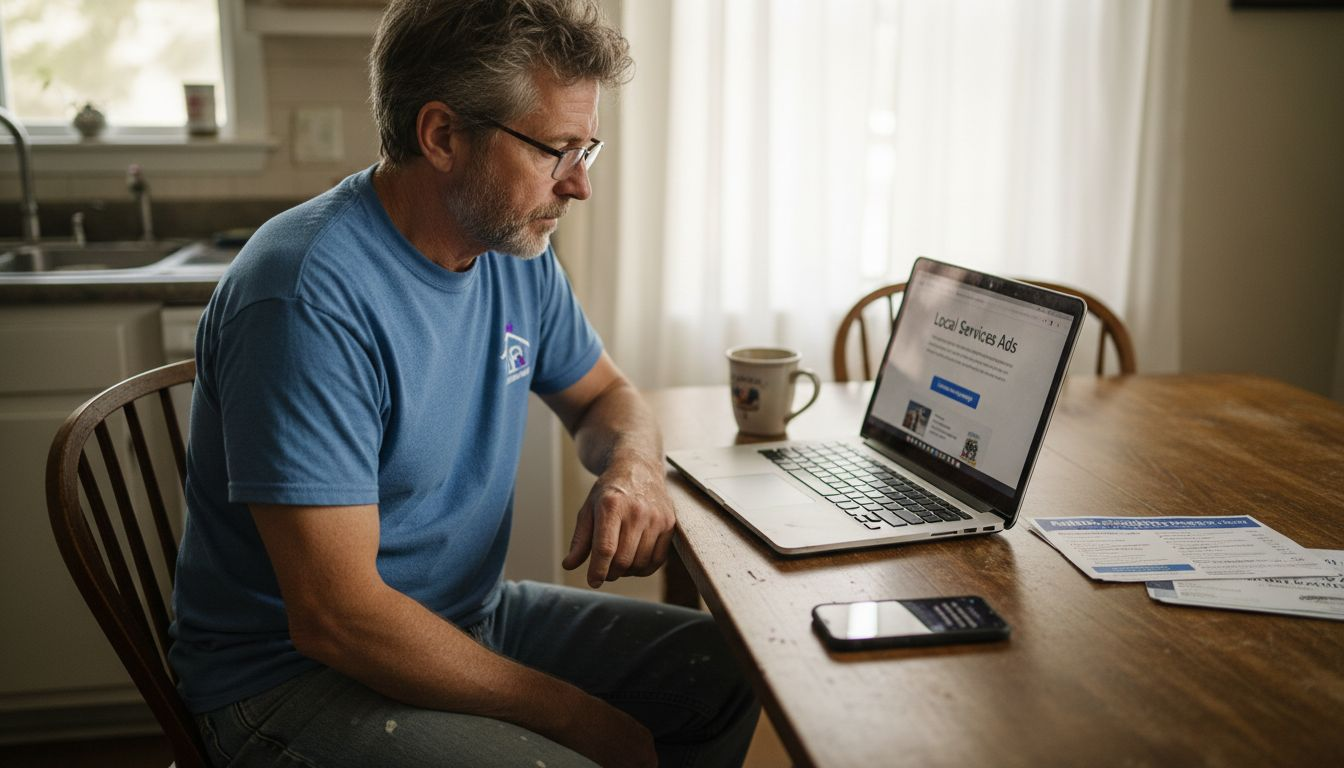 Local business owner starting online ads