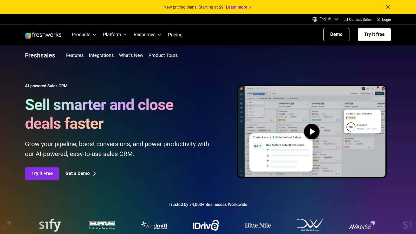 Freshsales (Freshworks)