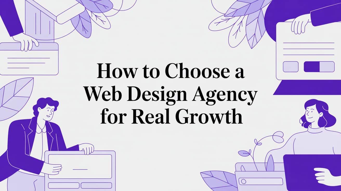 How to Choose a Web Design Agency That Builds a Business, Not a Brochure
