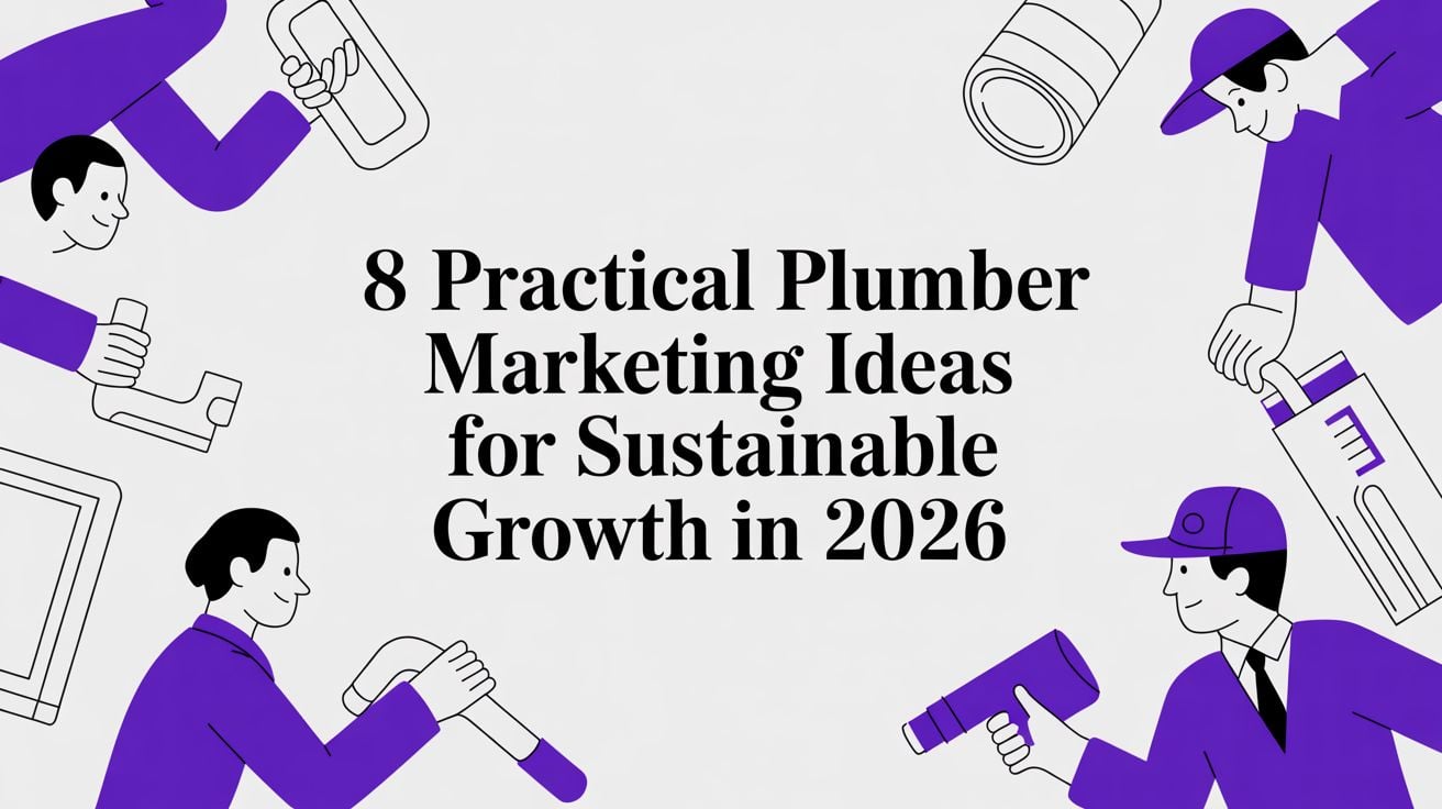 8 Practical Plumber Marketing Ideas for Sustainable Growth in 2026
