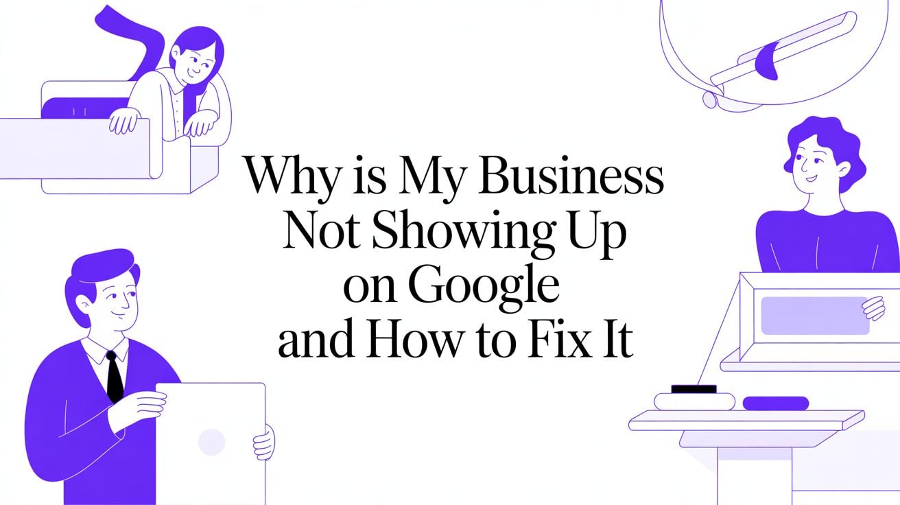 Why Is My Business Not Showing Up On Google? A Strategic Diagnosis